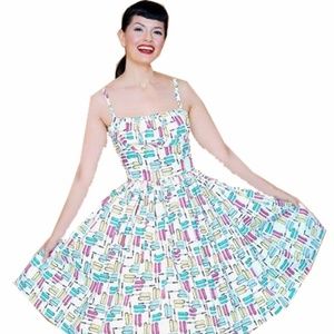 Bernie Dexter Paris Dress in Mascara print